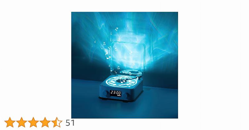 Collection de vinyles de musique contemporaine française, avec une platine et une ambiance vintage